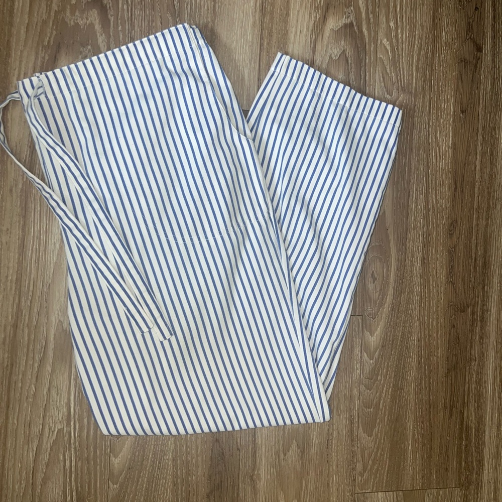Vintage Blue and White Striped Pants